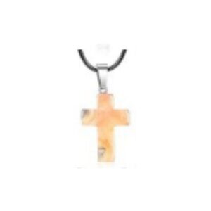 Cross Gemstone Pendant Charms Cross Quartz Crystal Charms for Necklace Earring